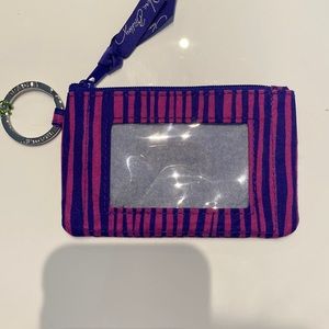 NWT Vera Bradley Zip ID Case - Impressionista Stripe